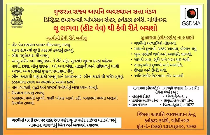 Measures to protect from summer heat Loo