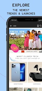 Tata CLiQ Online Shopping App