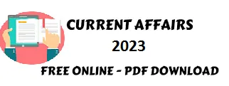 Download Free Current Affairs PDF