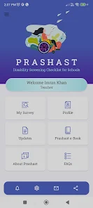 PRASHAST Mobile App