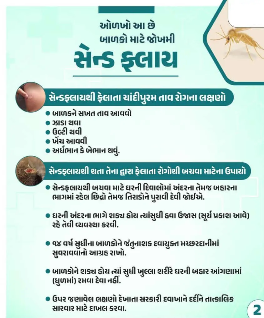 Sand fly Chandipuram fever dangerous for children